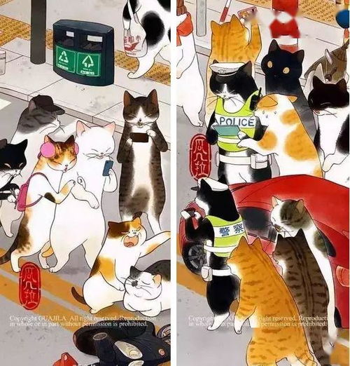 热爱一件事,全世界都会为你让路十年绘猫,他笔下的猫咪简直太可爱了