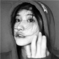 黑白个性时尚女生头像可以高冷可以卖萌