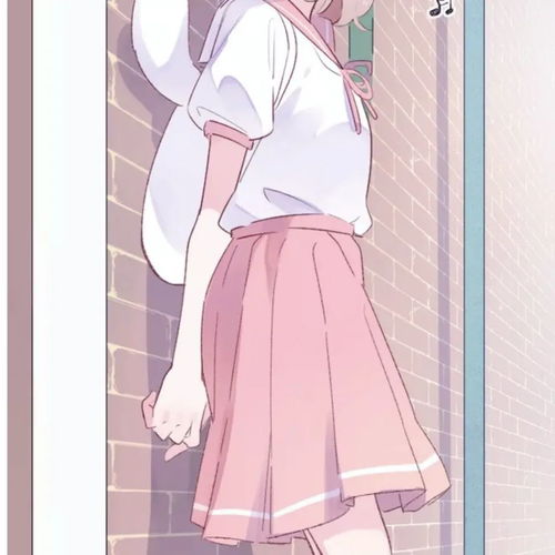 牛仔服女孩卡通头像仙女