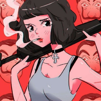 柒个性病娇手绘女头阿伟死了