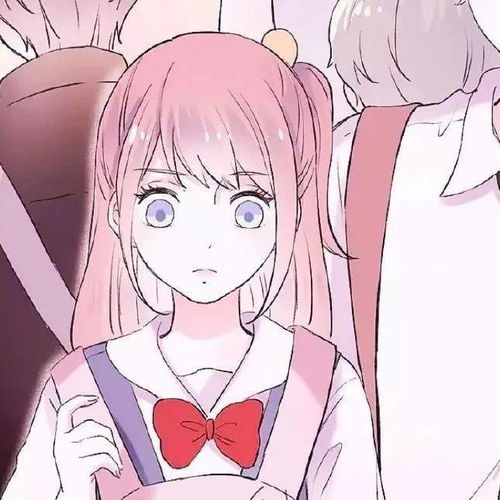 校园风情侣头像
