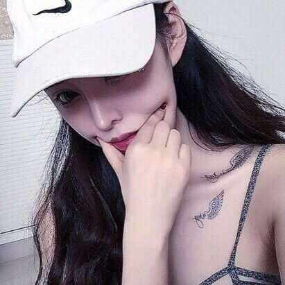 5.3.2纹身女头女生头像堆糖,美好生活研究所
