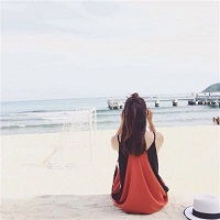 最新高清版唯美女生背影头像无法拒绝悲伤的诱惑