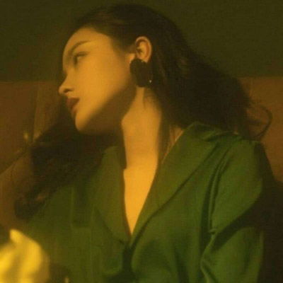 丧风格女头像真人黑暗系颓废女生头像