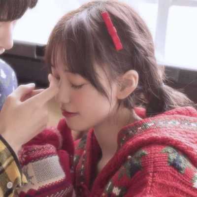 圣诞节情头真人创意甜美头像