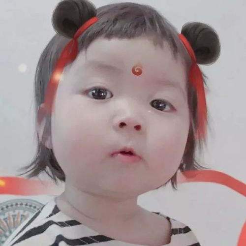 头像个性搞怪可爱萌娃