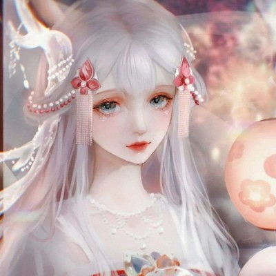 动漫女头做颗星星,有棱有角,还会发光