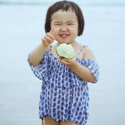 萌娃头像女生可爱萝莉搞怪可爱网红小女孩头像