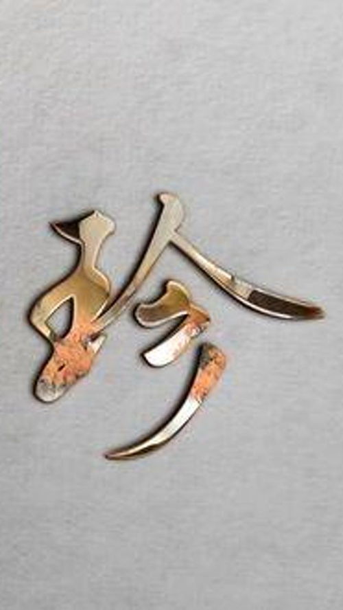 姓名中带有珍字,珍字,左边是王,右边是三把刀,