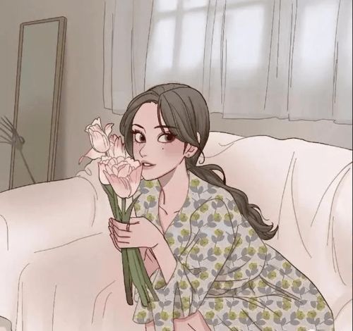 马克笔手绘梦幻美少女动漫头像合集