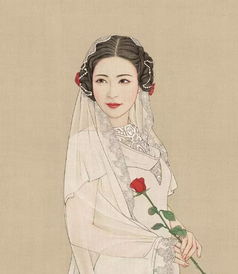 90后姑娘用古风线条,画出女子极致的美,每一张都惊艳了时光
