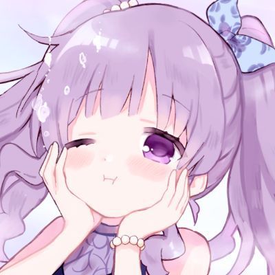 招桃花温柔动漫可爱女生头像93