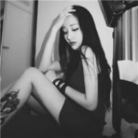 qq头像女生霸气超拽酷黑白大全最新版世界之大不是非你不可
