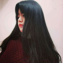 清纯侧脸长发的女生头像,自己ps出来也可以