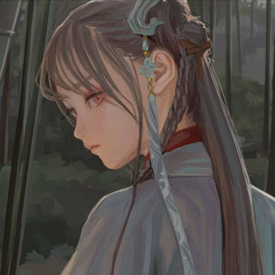 好看的女生二次元头像古风