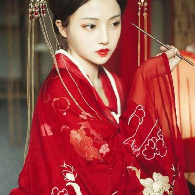 唯美古风头像女生真人意境超好看的古风头像