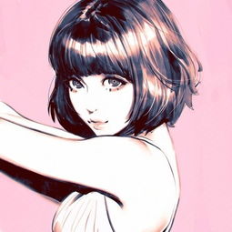 微信头像女生动漫气质淡雅清新插画师