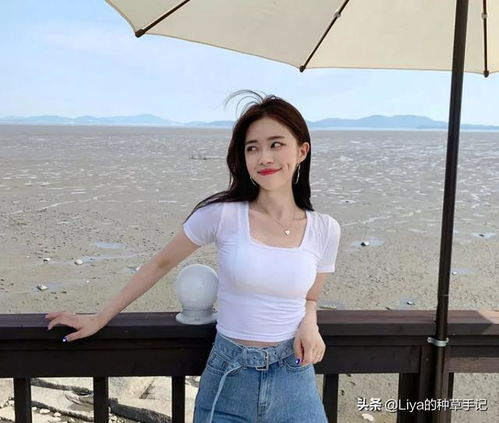 t恤高腰下装夏日时髦穿搭,又a又欲,太撩了