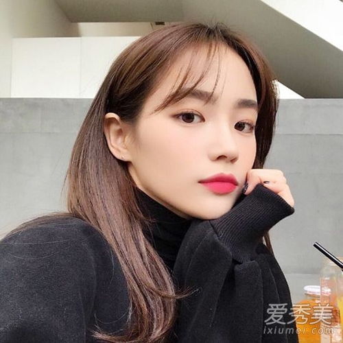 为什么韩国女孩的刘海看起来这么漂亮...