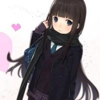 宠溺的眼神动漫女头像高冷侧脸微信头像图片大全