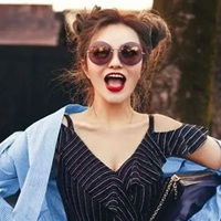 戴墨镜的女生头像霸气墨镜