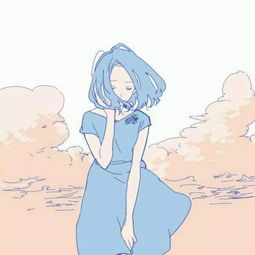 动漫女生头像如果你主动一点,我们就会有故事
