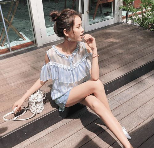 女生真人头像甜美又仙气雪纺