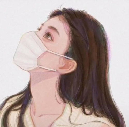 酷酷的手绘情侣头像