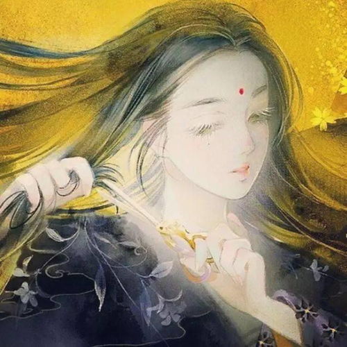 古风动漫女生头像玉容寂寞泪阑干,梨花一枝春带雨