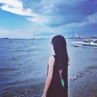 女性海边微信头像图片头像