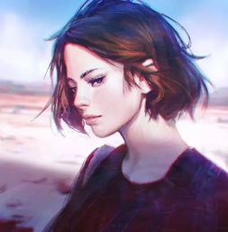 插画这个故事中的女孩
