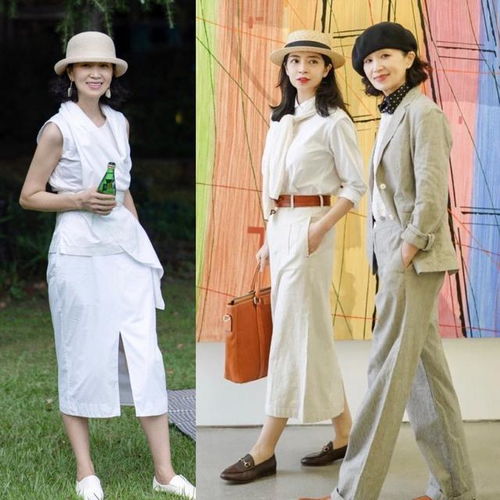 成熟女人夏天穿衣,要化复杂为简约看看三木母女的时髦穿搭示范