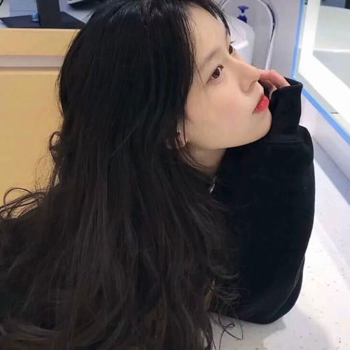 这组侧脸女生头像美翻了