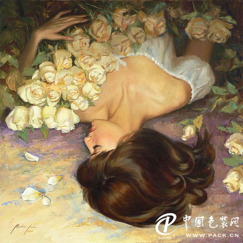 andreimarkin油画中的美女
