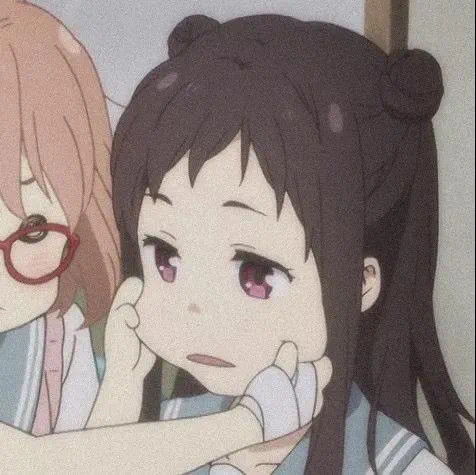 看一眼就忍不住cpdd的动漫闺蜜头像
