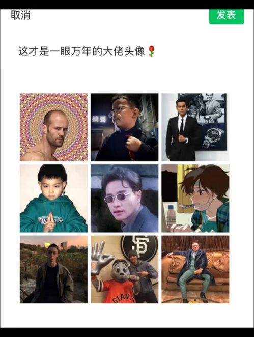 这才是一眼万年的大佬头像