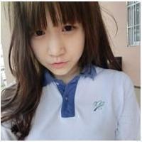 穿校服的女生头像穿广东广州实验中学高中的
