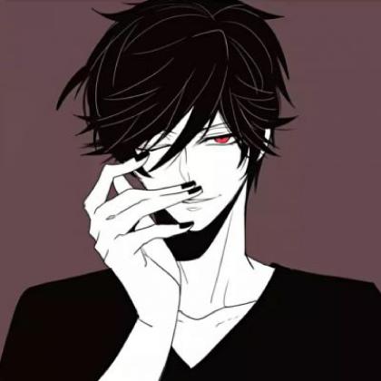 冷酷卡通男生微信头像,愿所有的离开都是一场梦而已