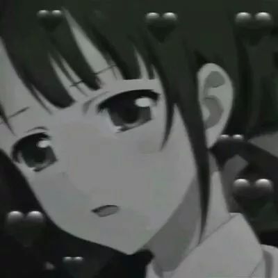 女生头像高冷黑白丧女头像