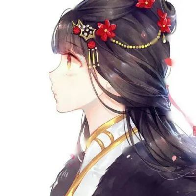 动漫古风少女汉服头像