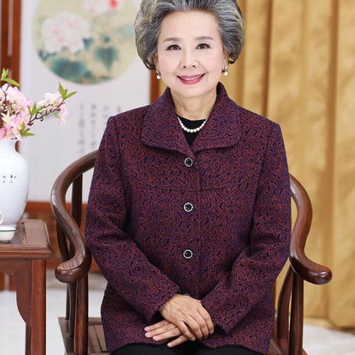 爆款中老年冬季女外套销量过百老人女装上衣大码衣服奶奶秋冬套