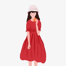 秋季枫叶文静美女人物插画图片素材其他格式下载动漫人物大全
