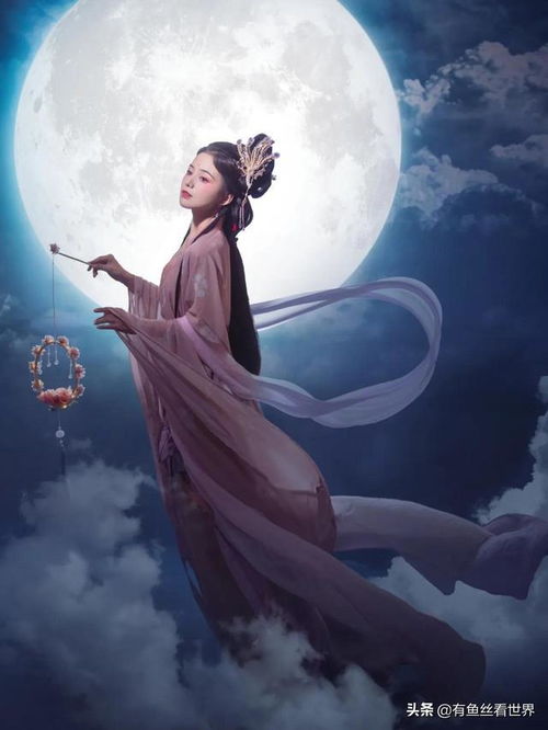 一组仙气飘飘的嫦娥玉兔照,不知道谁会拒绝点赞和收藏呢