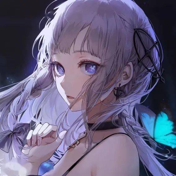 女生动漫头像绝美的小众神仙风动漫头像