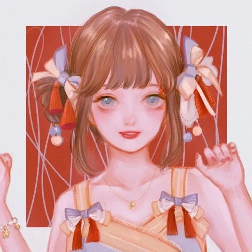 女生动漫头像小清新超可爱