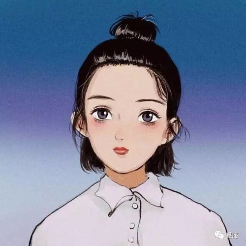 彩绘插画女生头像图片李宇春