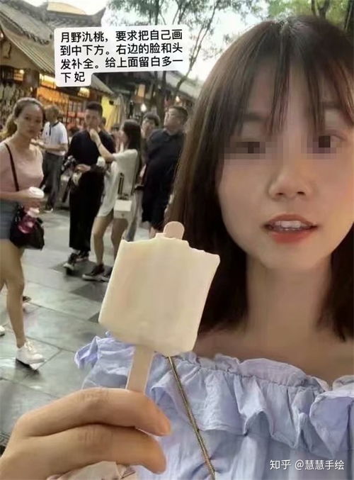 手绘头像女可爱短发侧面手绘头像女生唯美简约手绘头像女