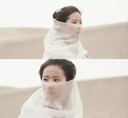 女星面纱造型刘亦菲仙气,赵丽颖最美,黎姿最经典,白月光是她