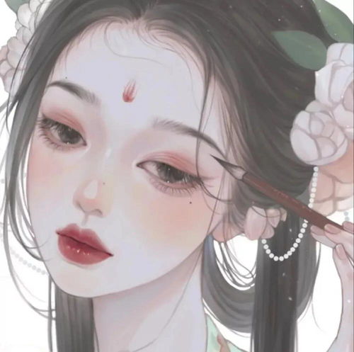 古风精美手绘头像做一个素净的人,远离那些混乱和嚣张