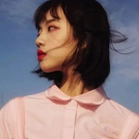 美女头像短发个性头像高清短发图片唯美女生头像